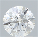 Del inventario de diamantes de laboratorio, 1.02 quilates, Redondo , Color E, claridad VVS2 y certificado IGI