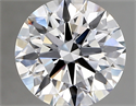 Del inventario de diamantes de laboratorio, 2.14 quilates, Redondo , Color D, claridad vvs2 y certificado IGI