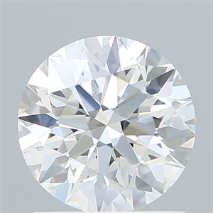 Picture of Lab Created Diamond 1.23 Carats, Round with Excellent Cut, D Color, VVS2 Clarity and Certified by IGI