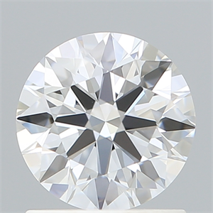 Picture of Lab Created Diamond 1.09 Carats, Round with Ideal Cut, D Color, VS1 Clarity and Certified by IGI