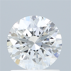 Picture of Lab Created Diamond 1.09 Carats, Round with Excellent Cut, E Color, VVS2 Clarity and Certified by IGI