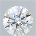 Lab Created Diamond 1.46 Carats, Round with Ideal Cut, E Color, VVS2 Clarity and Certified by IGI