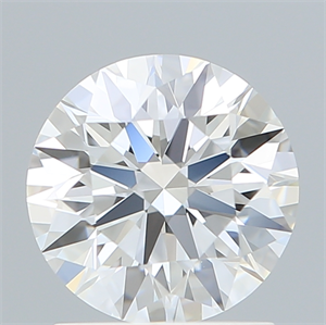 Picture of Lab Created Diamond 1.46 Carats, Round with Ideal Cut, E Color, VVS2 Clarity and Certified by IGI