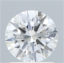 Lab Created Diamond 1.31 Carats, Round with Excellent Cut, D Color, VVS2 Clarity and Certified by IGI