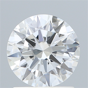Picture of Lab Created Diamond 1.31 Carats, Round with Excellent Cut, D Color, VVS2 Clarity and Certified by IGI