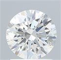 Del inventario de diamantes de laboratorio, 1.34 quilates, Redondo , Color E, claridad VVS2 y certificado IGI