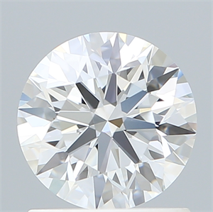 Picture of Lab Created Diamond 1.09 Carats, Round with Excellent Cut, E Color, VVS2 Clarity and Certified by IGI