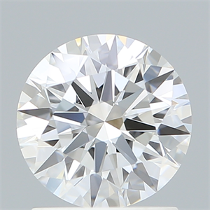 Picture of Lab Created Diamond 1.33 Carats, Round with Ideal Cut, D Color, VVS2 Clarity and Certified by IGI