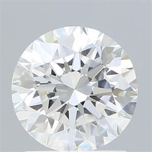 Picture of Lab Created Diamond 1.49 Carats, Round with Excellent Cut, D Color, VVS2 Clarity and Certified by IGI