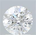 Del inventario de diamantes de laboratorio, 1.28 quilates, Redondo , Color D, claridad VVS2 y certificado IGI