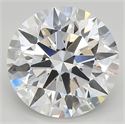 Lab Created Diamond 5.29 Carats, Round with ideal Cut, E Color, vvs2 Clarity and Certified by IGI