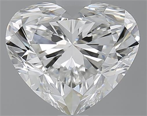 Picture of 1.70 Carats, Heart G Color, VVS2 Clarity and Certified by GIA