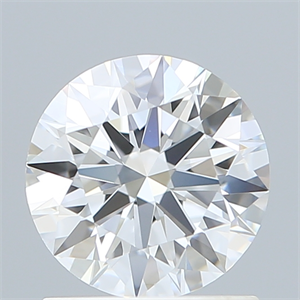 Picture of Lab Created Diamond 1.09 Carats, Round with Ideal Cut, D Color, VS1 Clarity and Certified by IGI