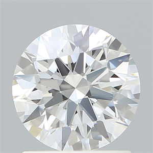 Picture of Lab Created Diamond 1.27 Carats, Round with Ideal Cut, D Color, VS1 Clarity and Certified by IGI