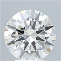 Del inventario de diamantes de laboratorio, 4.09 quilates, Redondo , Color E, claridad VVS1 y certificado IGI