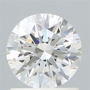 Picture of Lab Created Diamond 1.06 Carats, Round with Ideal Cut, D Color, VVS1 Clarity and Certified by IGI
