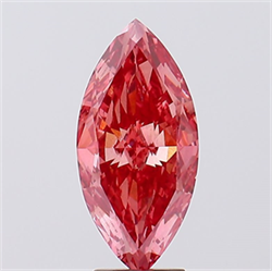 Foto Del inventario de diamantes de laboratorio, 5.08 quilates, marqués , Color Fancy Vivid Pink, claridad VS2 y certificado IGI de