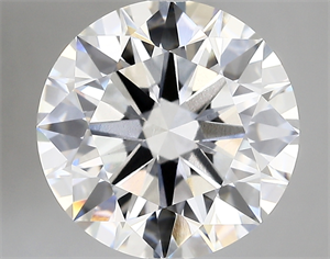 Picture of Lab Created Diamond 5.03 Carats, Round with ideal Cut, E Color, vvs2 Clarity and Certified by IGI