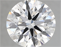 Del inventario de diamantes de laboratorio, 2.54 quilates, Redondo , Color E, claridad vs1 y certificado IGI