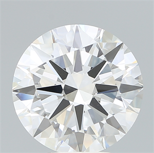 Picture of Lab Created Diamond 6.04 Carats, Round with Excellent Cut, F Color, VS1 Clarity and Certified by IGI