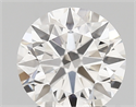Lab Created Diamond 1.86 Carats, Round with ideal Cut, D Color, vs1 Clarity and Certified by IGI