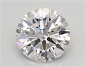 Lab Created Diamond 0.92 Carats, Round with ideal Cut, D Color, vvs2 Clarity and Certified by IGI
