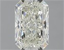 1.51 Carats, Radiant L Color, SI1 Clarity and Certified by GIA