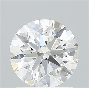 Picture of Lab Created Diamond 1.25 Carats, Round with Ideal Cut, D Color, VVS2 Clarity and Certified by IGI