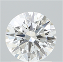 Del inventario de diamantes de laboratorio, 1.33 quilates, Redondo , Color E, claridad VVS2 y certificado IGI