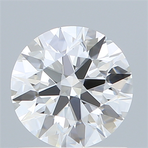Picture of Lab Created Diamond 0.98 Carats, Round with Ideal Cut, D Color, VVS2 Clarity and Certified by IGI