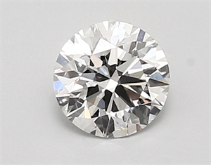Picture of Lab Created Diamond 0.96 Carats, Round with ideal Cut, D Color, vvs2 Clarity and Certified by IGI