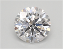 Lab Created Diamond 0.94 Carats, Round with ideal Cut, D Color, vvs2 Clarity and Certified by IGI
