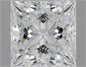 2.01 Carats, Princess G Color, VS2 Clarity and Certified by GIA