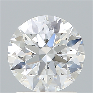 Picture of Lab Created Diamond 1.71 Carats, Round with Excellent Cut, D Color, VS1 Clarity and Certified by IGI
