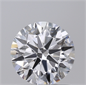 Lab Created Diamond 1.02 Carats, Round with Ideal Cut, D Color, VS1 Clarity and Certified by IGI