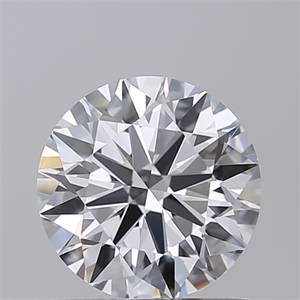 Picture of Lab Created Diamond 1.02 Carats, Round with Ideal Cut, D Color, VS1 Clarity and Certified by IGI