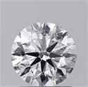 Lab Created Diamond 1.02 Carats, Round with Ideal Cut, D Color, VS1 Clarity and Certified by IGI