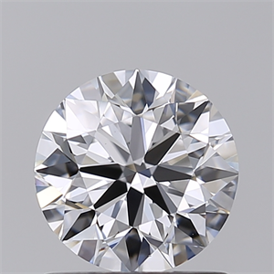 Picture of Lab Created Diamond 1.02 Carats, Round with Ideal Cut, D Color, VS1 Clarity and Certified by IGI