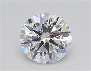 Picture of Lab Created Diamond 1.01 Carats, Round with Excellent Cut, D Color, VS1 Clarity and Certified by IGI