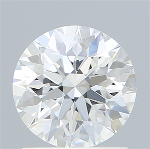 Picture of Lab Created Diamond 1.23 Carats, Round with Excellent Cut, E Color, VVS2 Clarity and Certified by IGI