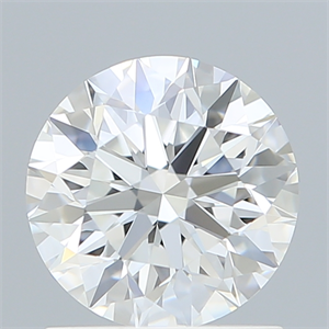 Picture of Lab Created Diamond 1.23 Carats, Round with Excellent Cut, E Color, VVS2 Clarity and Certified by IGI