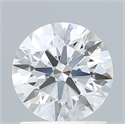 Del inventario de diamantes de laboratorio, 1.25 quilates, Redondo , Color D, claridad VVS2 y certificado IGI
