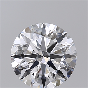 Picture of Lab Created Diamond 1.02 Carats, Round with Ideal Cut, E Color, VVS2 Clarity and Certified by IGI