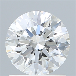 Picture of Lab Created Diamond 1.09 Carats, Round with Ideal Cut, E Color, VVS2 Clarity and Certified by IGI