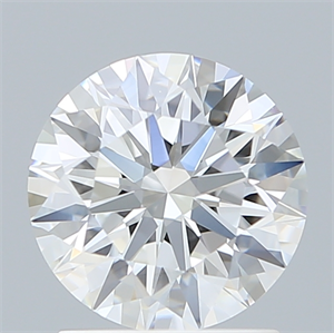 Picture of Lab Created Diamond 1.59 Carats, Round with Ideal Cut, E Color, VVS2 Clarity and Certified by IGI