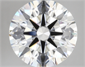Lab Created Diamond 5.06 Carats, Round with ideal Cut, E Color, vvs2 Clarity and Certified by IGI