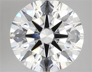 Picture of Lab Created Diamond 5.06 Carats, Round with ideal Cut, E Color, vvs2 Clarity and Certified by IGI