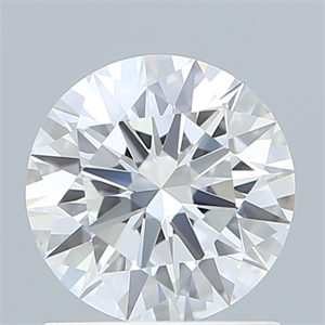 Picture of Lab Created Diamond 1.09 Carats, Round with Ideal Cut, D Color, VS1 Clarity and Certified by IGI