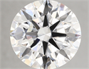 Lab Created Diamond 5.25 Carats, Round with ideal Cut, D Color, vvs2 Clarity and Certified by IGI