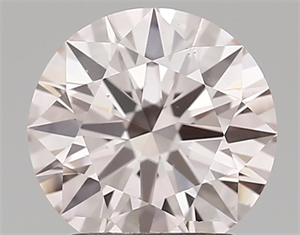 Picture of Lab Created Diamond 1.67 Carats, Round with ideal Cut, FANCY  PINK Color, vs2 Clarity and Certified by IGI